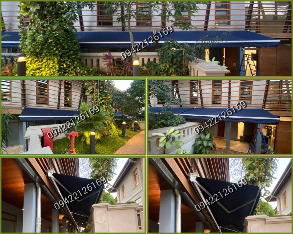 Retractable Awning Roller Sunshade Installation Mandalay