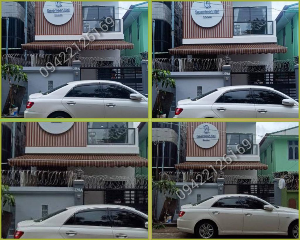 Retractable Awning Roller Sunshade Installation Yangon, Roller Sunshade Mandalay