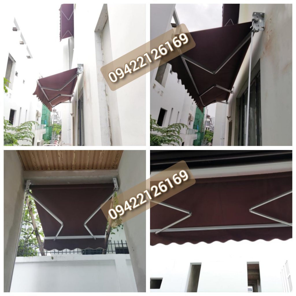 Retractable Awning Roller Sunshade Installation Services Yangon