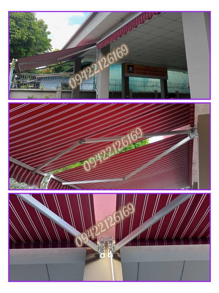 Yangon Roller Sunshade, Mandalay Roller Sunshade, Awning Roller Sunshade, Retractable Roof System