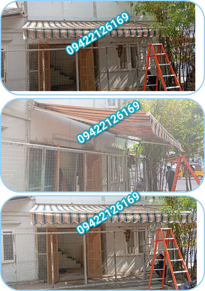 Mandalay Roller Sunshade Installation, Retractable Roof Mandalay, Mandalay Awning Roller Sunshade Supplier
